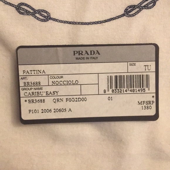 Petite Prada Milano Leather/Nylon Buckle Satchel - Picture 3 of 8